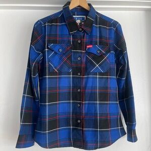 Dixxon Flannel Company "Camp Crystal Lake" women's flannel shirt. Size Medium